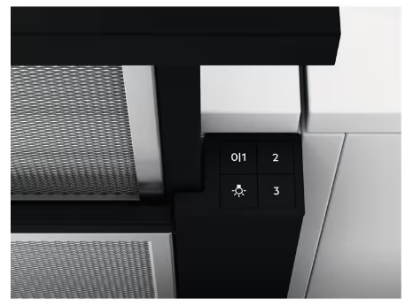 Electrolux DAK5536SW Built-under Black 420 m³/h – image 6
