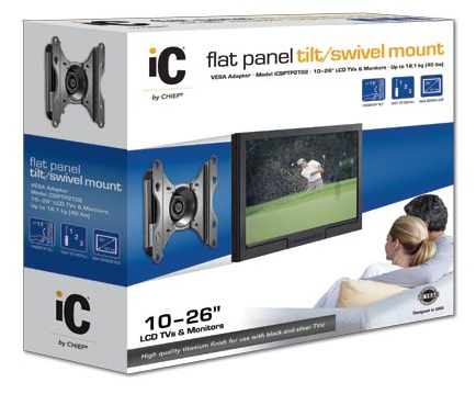 Chief ICSPTP2 TV mount/stand Black – image 2