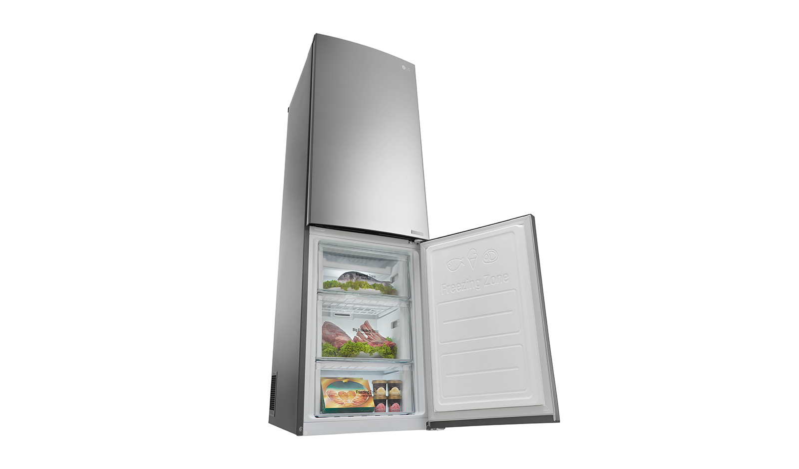 LG GB6106SPS fridge-freezer Freestanding – image 7