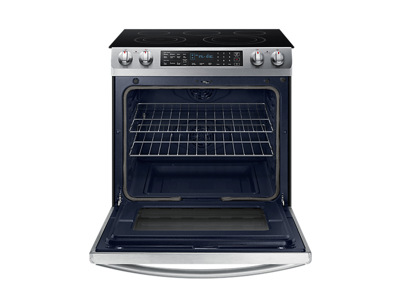 Samsung NE58M9430SS cooker Freestanding cooker Electric Black, Stainless steel – image 2