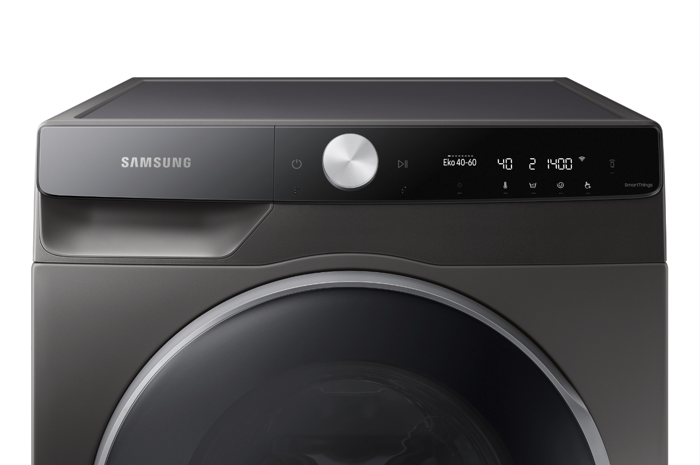 Samsung WD12TP34DSX/AH washer dryer Freestanding Front-load Grey – image 5