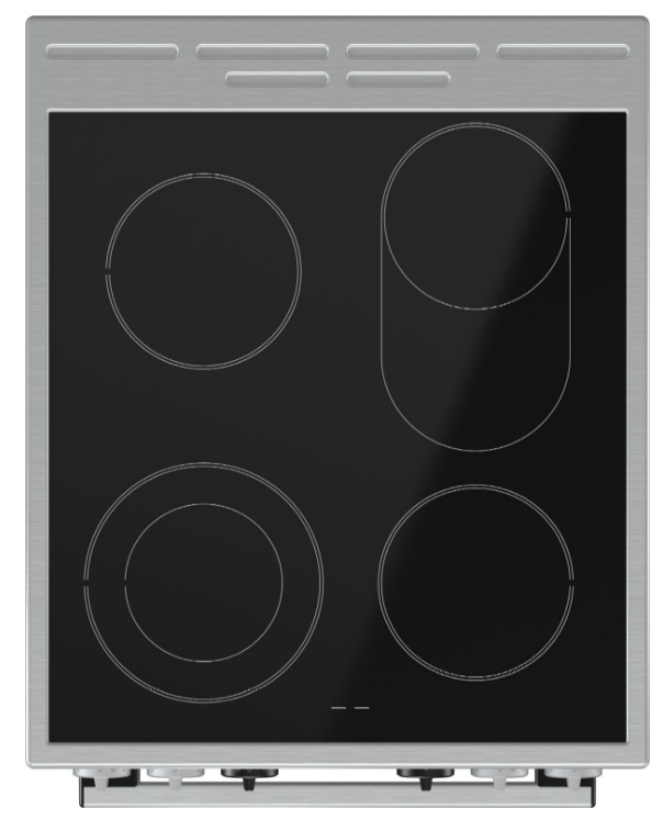 Gorenje EC5351XA cooker Freestanding cooker Electric Ceramic hob Stainless steel – image 3