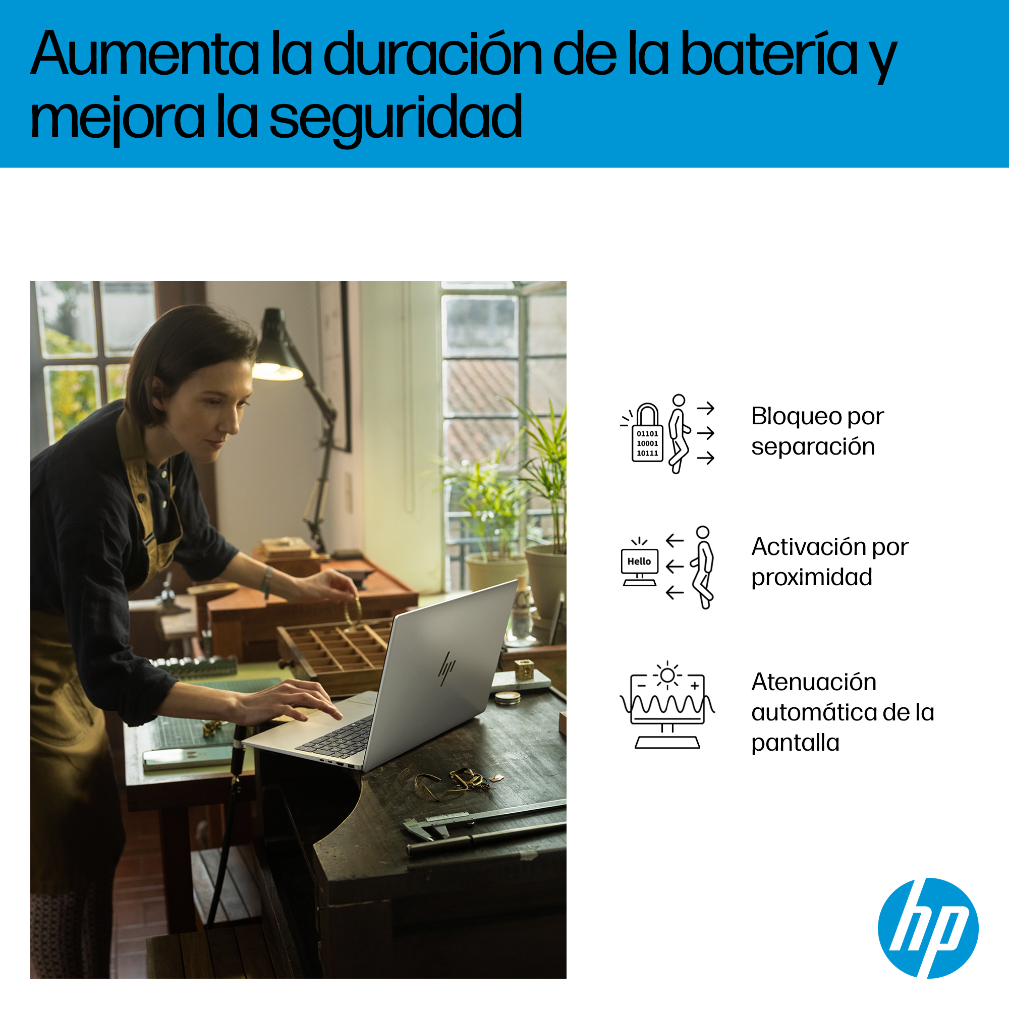 Portátil táctil HP Omnibook 7 16-ay0010ns con 3 años de garantía - Con Inteligencia Artificial - imagen 8