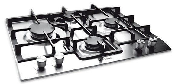 Samsung GN641FDXD hob Stainless steel Built-in Gas 4 zone(s)
