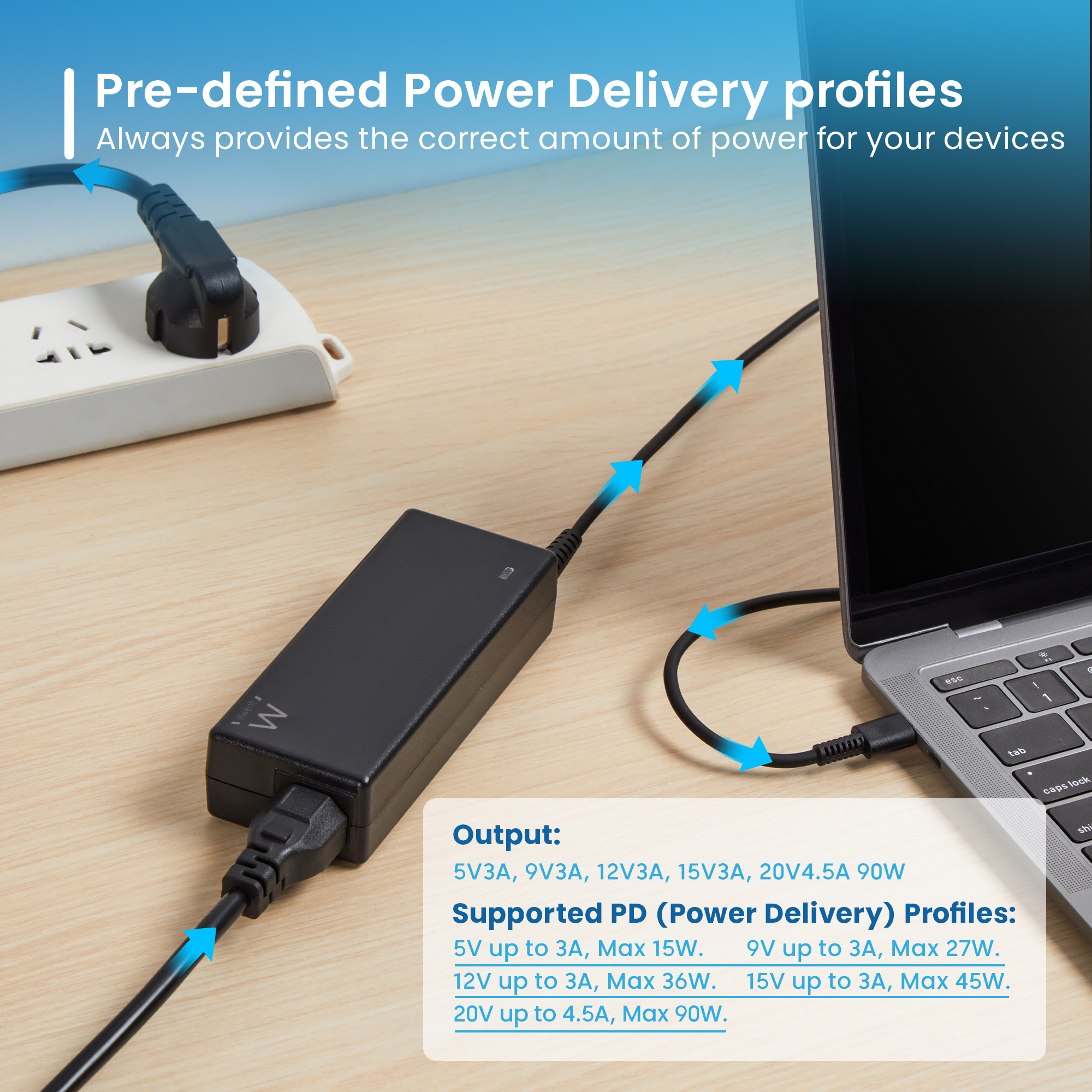 Ewent EW3982 power adapter/inverter Indoor – image 5