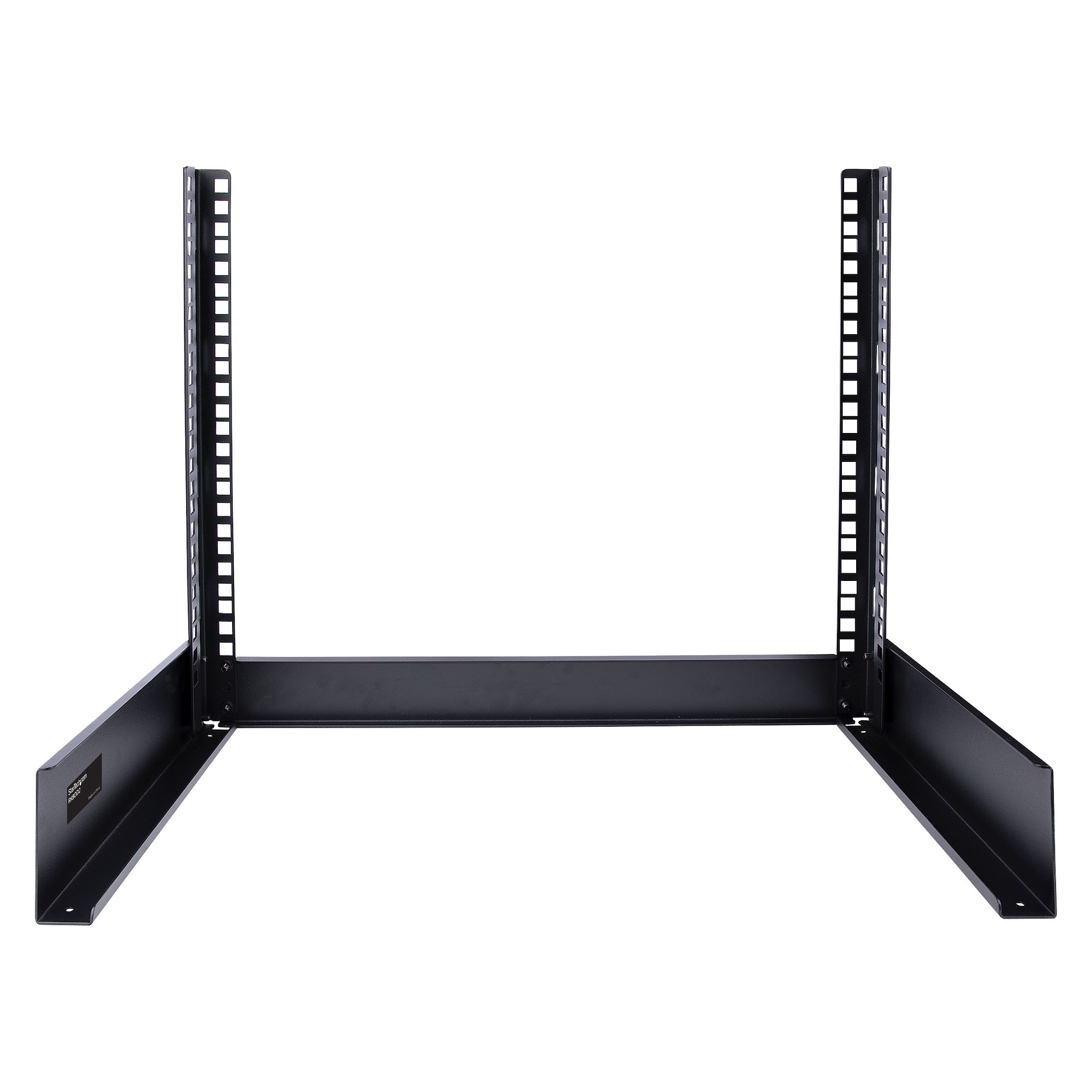 StarTech.com 8U 19" Desktop Open Frame Rack - 2 Post Free-Standing Network Rack Switch Depth for Patch Panel/Data/AV/Communication/Studio/IT Equipment 110lb(50k – image 3