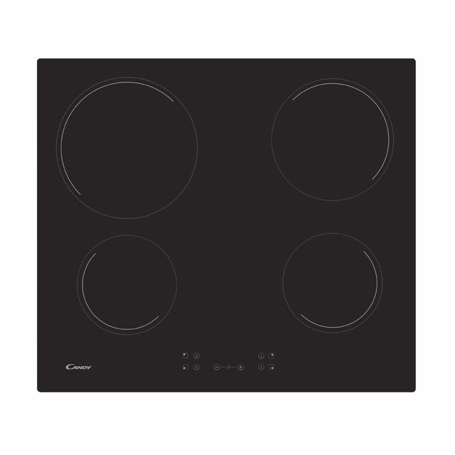 Candy CH64CCB hob Black Built-in Ceramic hob 4 zone(s) – image 1