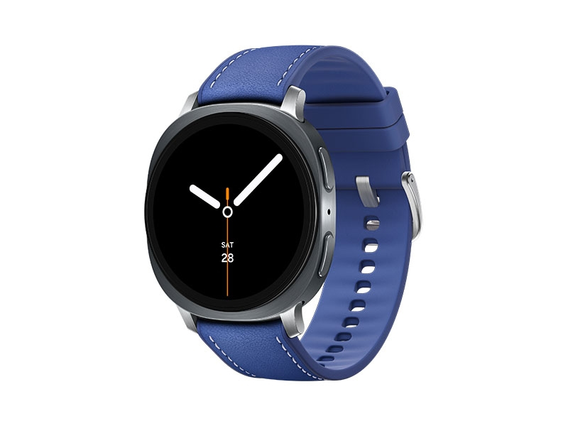 Samsung Galaxy Watch 8, Bluetooth, 44mm, Sport Band, Graphite, S/M + Hybrid Band, Blue
