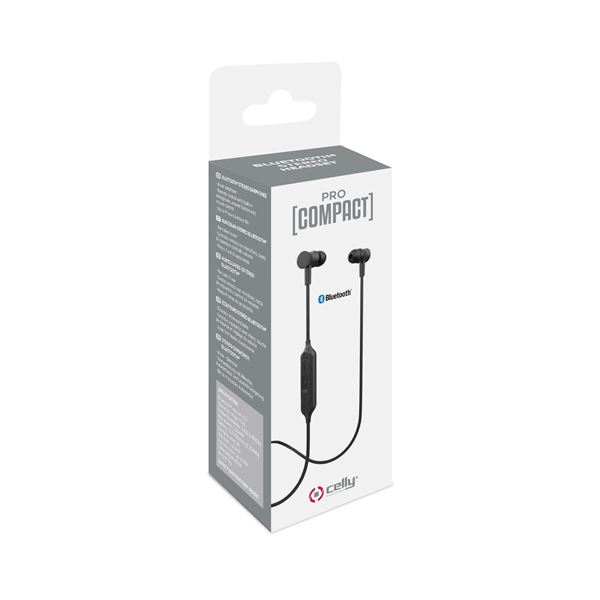 Celly PCBHSTEREOBK headphones/headset Wireless In-ear, Neck-band Calls/Music Micro-USB Bluetooth Black – image 4
