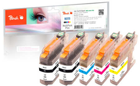 Peach PI500-150 ink cartridge Black, Cyan, Magenta, Yellow
