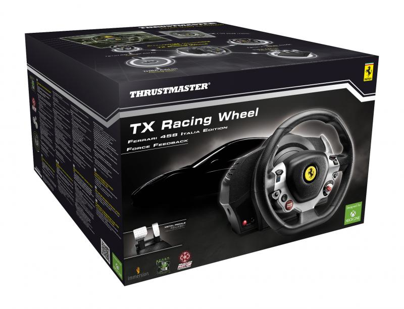 Thrustmaster 4460112 Gaming Controller Black, Silver Steering wheel + Pedals PC, Xbox One – image 5