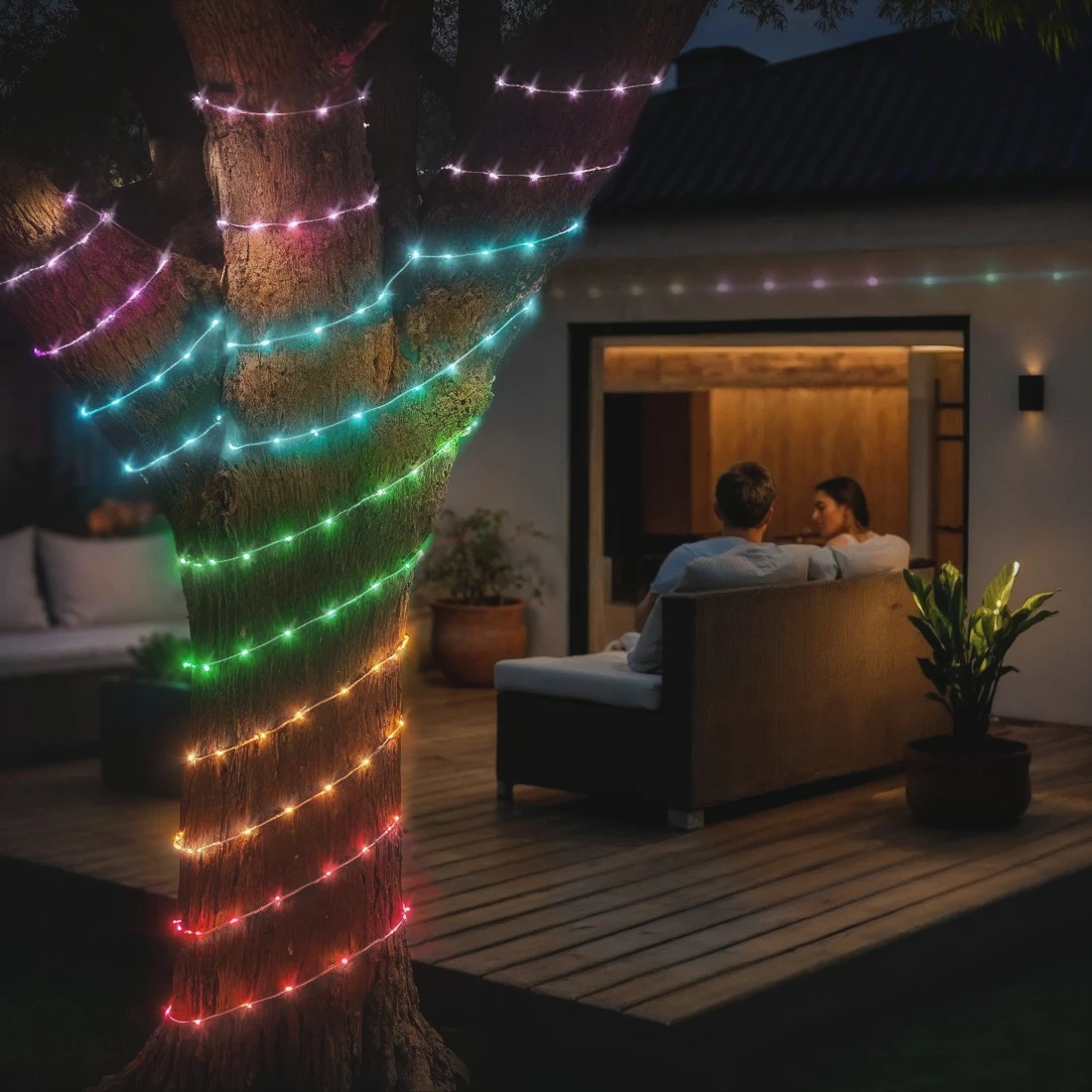 Hama 00176660 smart lighting Smart string light Wi-Fi – image 9