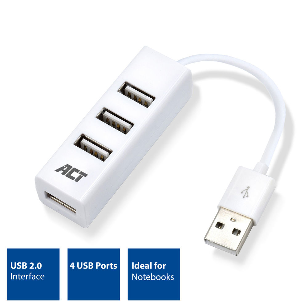 ACT USB hub 4 port USB-A – image 4
