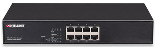Intellinet 560542 network switch Managed L2 Gigabit Ethernet (10/100/1000) Power over Ethernet (PoE) Black – image 3