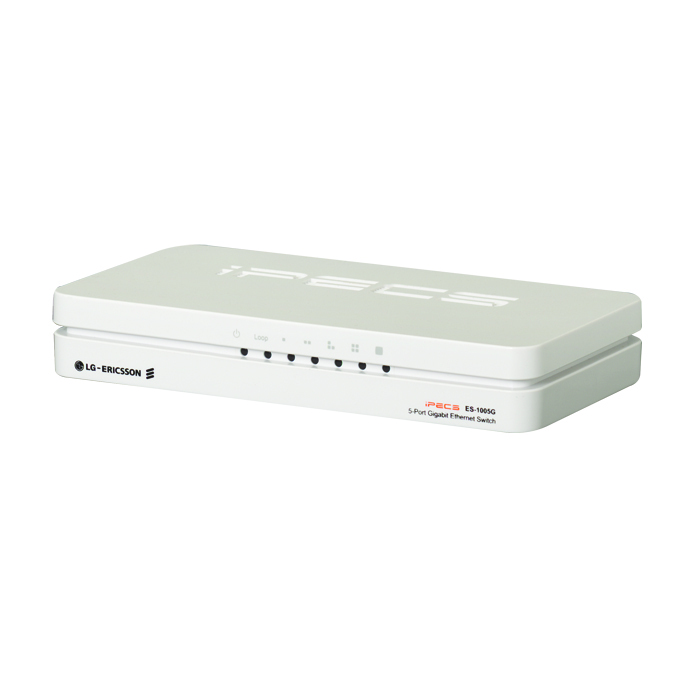 LG ES-1005G network switch Unmanaged White