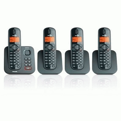 Philips CD1554B/22 telephone DECT telephone Caller ID Black – image 2