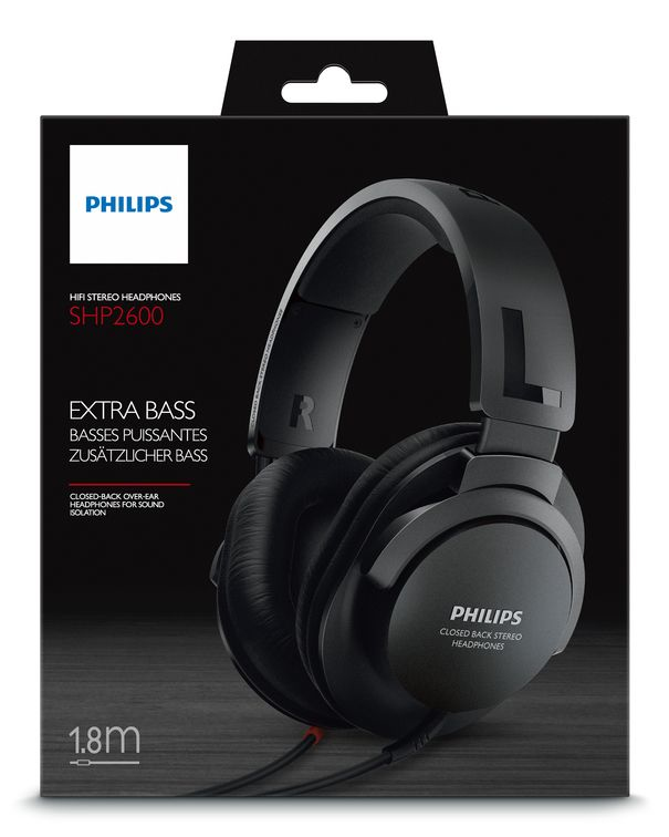 Philips SHP2600/27 headphones/headset Wired Head-band Music Black – image 3