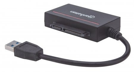 Manhattan 151825 storage drive docking station USB 3.2 Gen 1 (3.1 Gen 1) Type-A Black – image 2