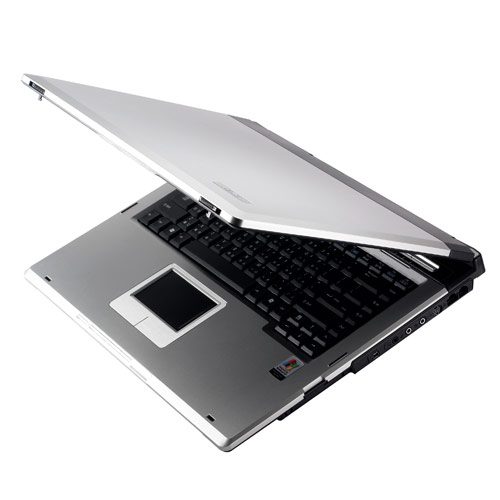 ASUS A6Km-Q092H 39.1 cm (15.4") 1 GB DDR-SDRAM 100 GB NVIDIA® GeForce® 7300 Windows XP Home Edition Black, Silver – image 2