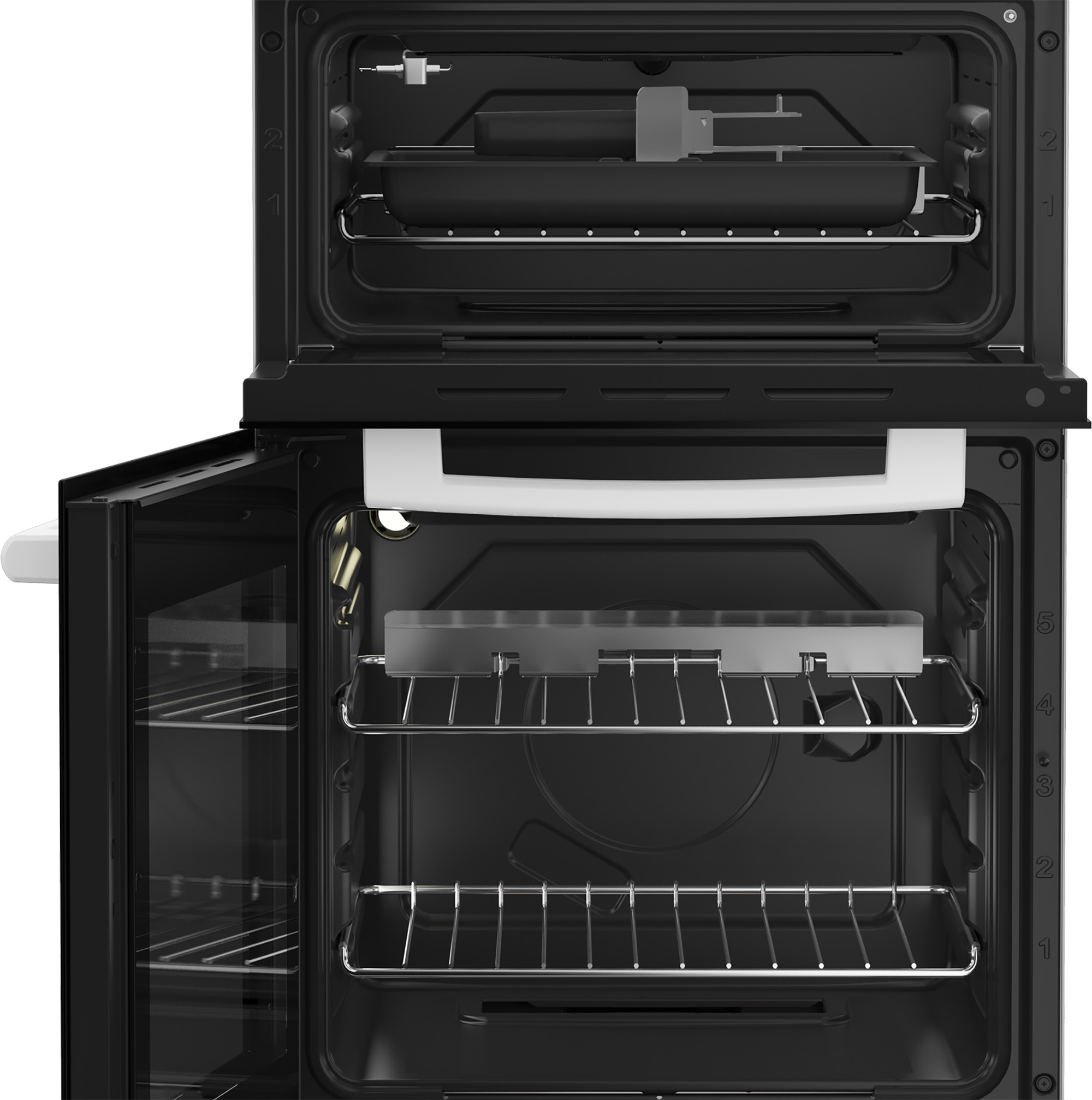 Flavel FTCG52W Conventional Gas Main Oven with Separate Gas Grill – image 1