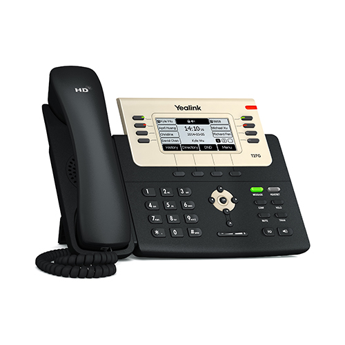 Yealink SIP-T27G IP phone Black, Gold 8 lines LCD – image 2