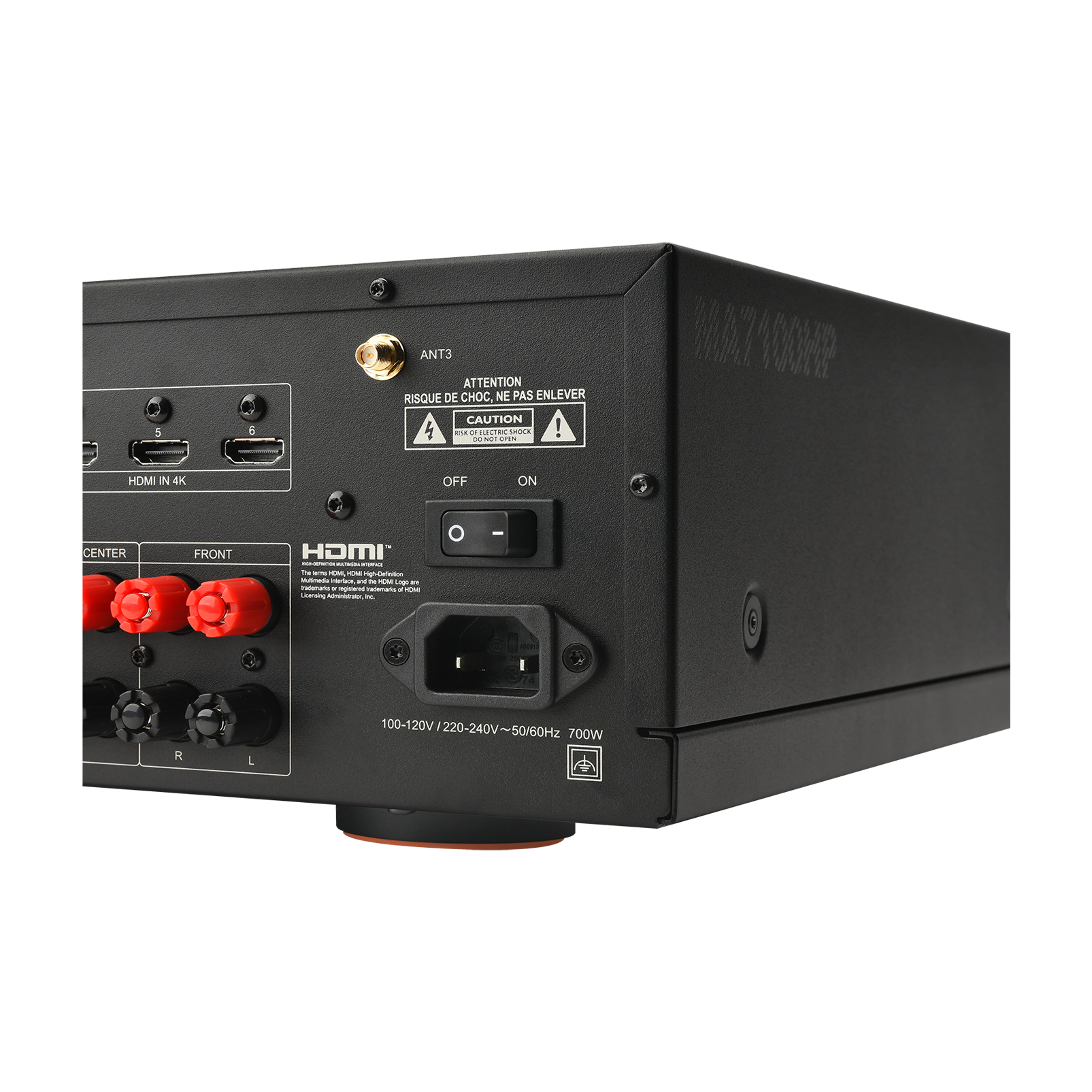 JBL MA7100HP 125 W 7.2 channels Black, White – image 7