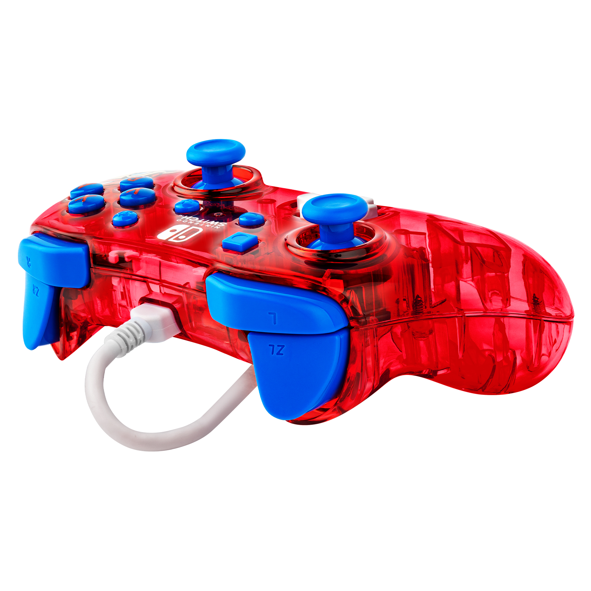PDP 500-181-MAR Gaming Controller Red, Translucent USB Gamepad Analogue / Digital Nintendo Switch, Nintendo Switch Lite, Nintendo Switch OLED – image 7