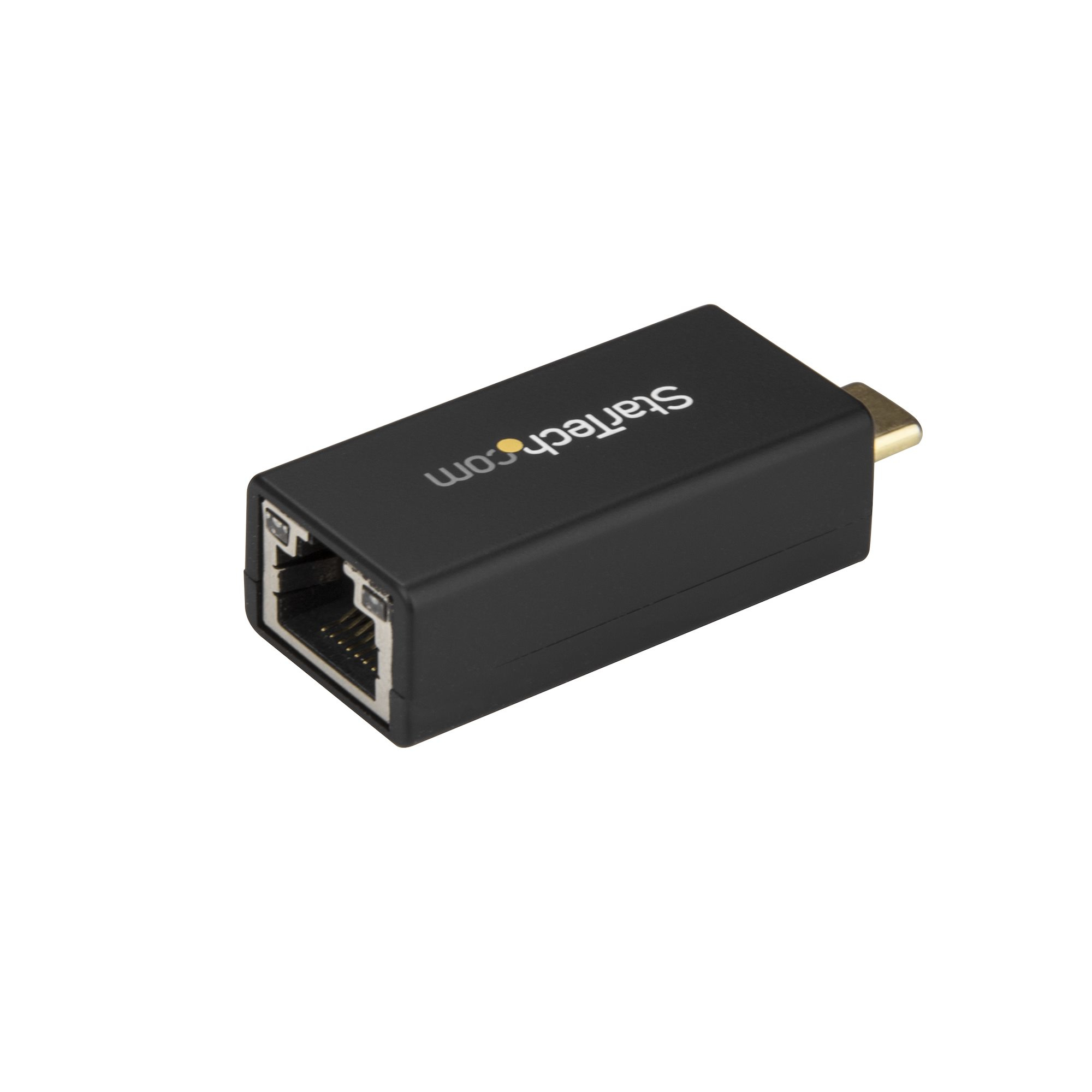 StarTech.com USB C to Gigabit Ethernet Adapter - 1Gbps NIC USB 3.0/USB 3.1 Type C Network Adapter - 1GbE USB-C to RJ45/LAN Port Thunderbolt 3 Compatible Windows – image 2