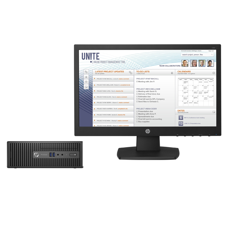 HP 400 G3 SFF + V196