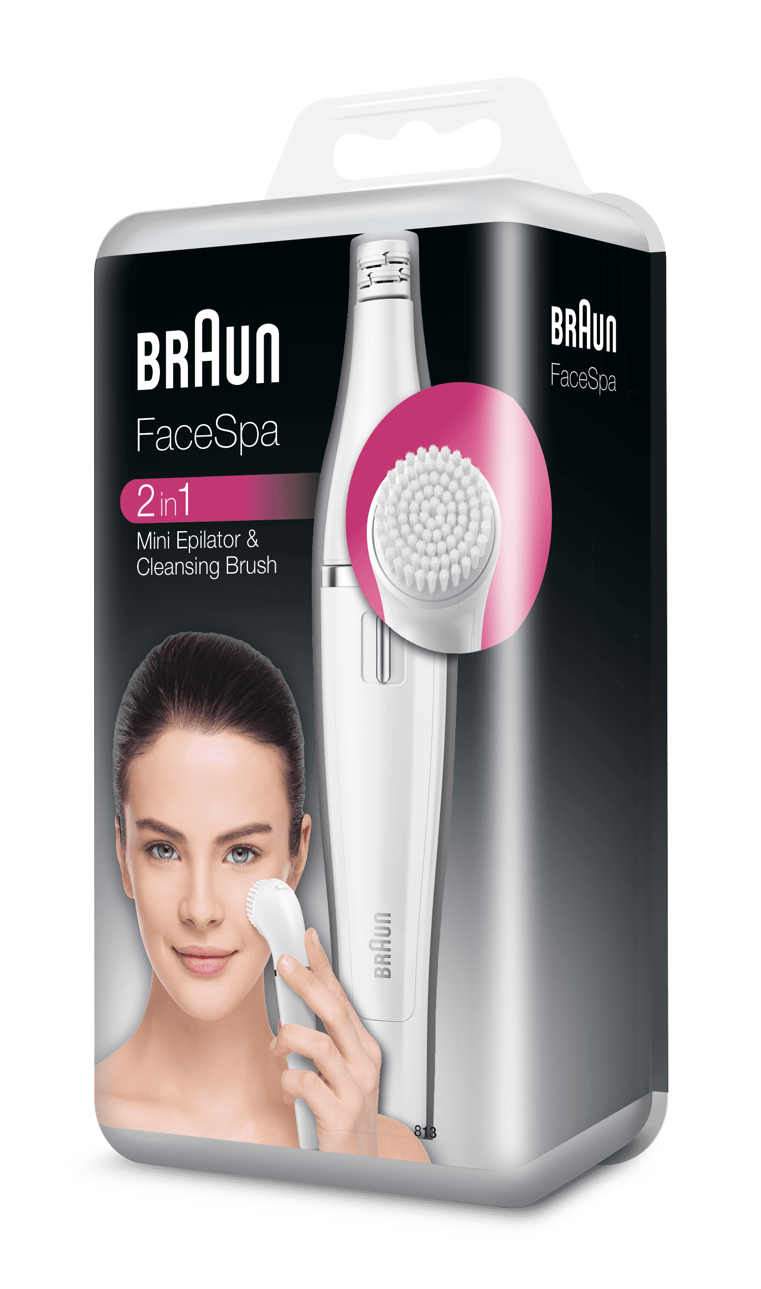 Braun 81663306 epilator 10 tweezers White, Rose – image 3