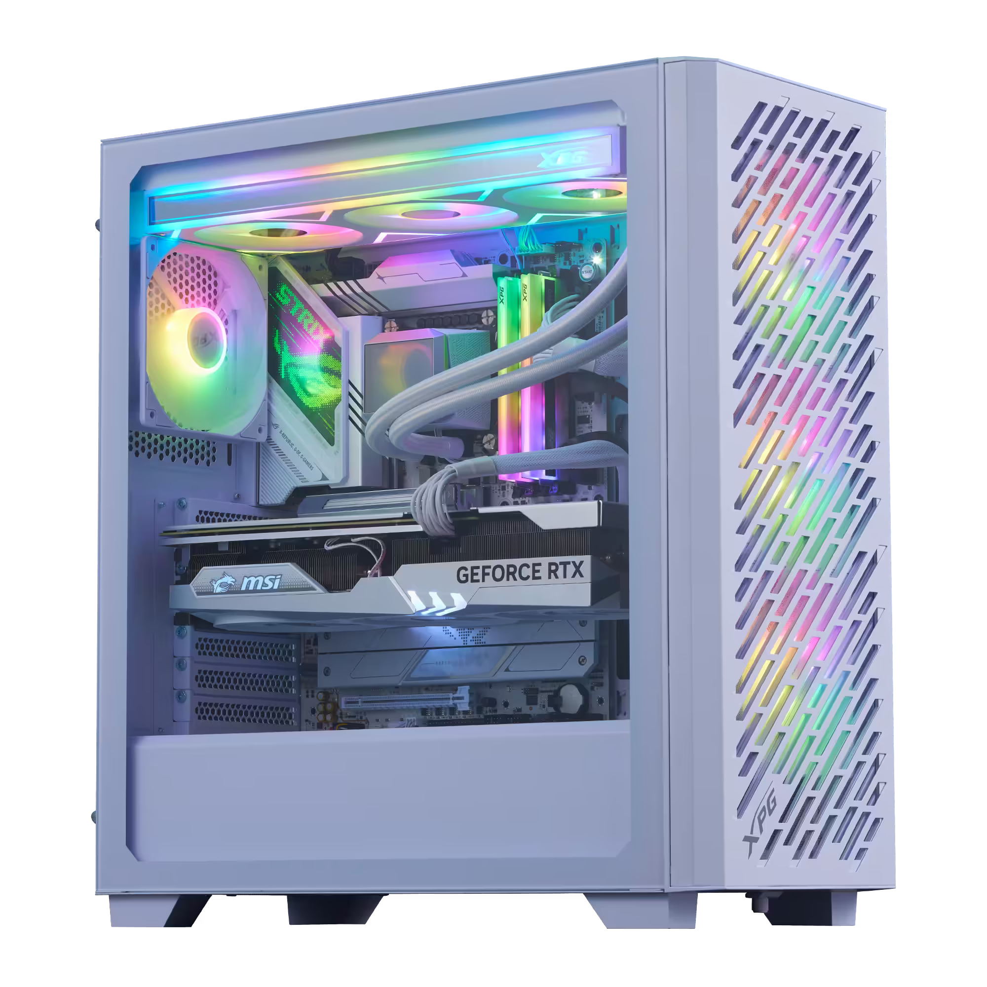 Geh XPG VALOR AIR PRO             (ATX)  Midi Tower     weiß