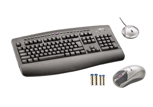 Trust Wireless Desk Set Silverline 302KS FR – image 7