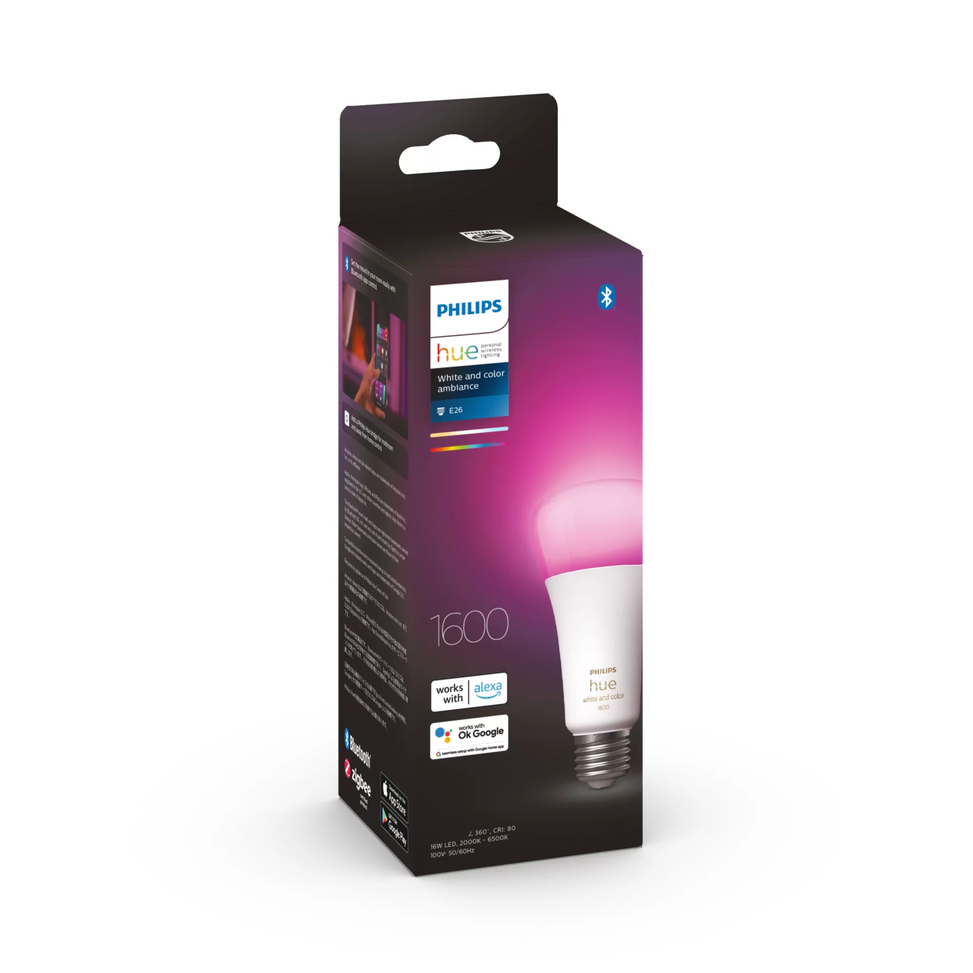 Philips by Signify Philips Hue White and colour ambience 8719514457553 smart lighting Smart bulb Bluetooth/Zigbee – image 4