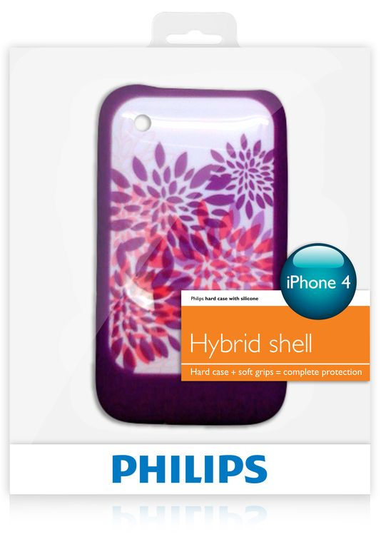 Philips DLM1370/17 mobile phone case Cover Purple, White – image 2