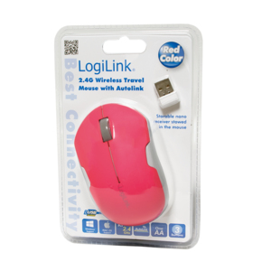 LogiLink ID0121 mouse Travel RF Wireless Optical 1200 DPI – image 4