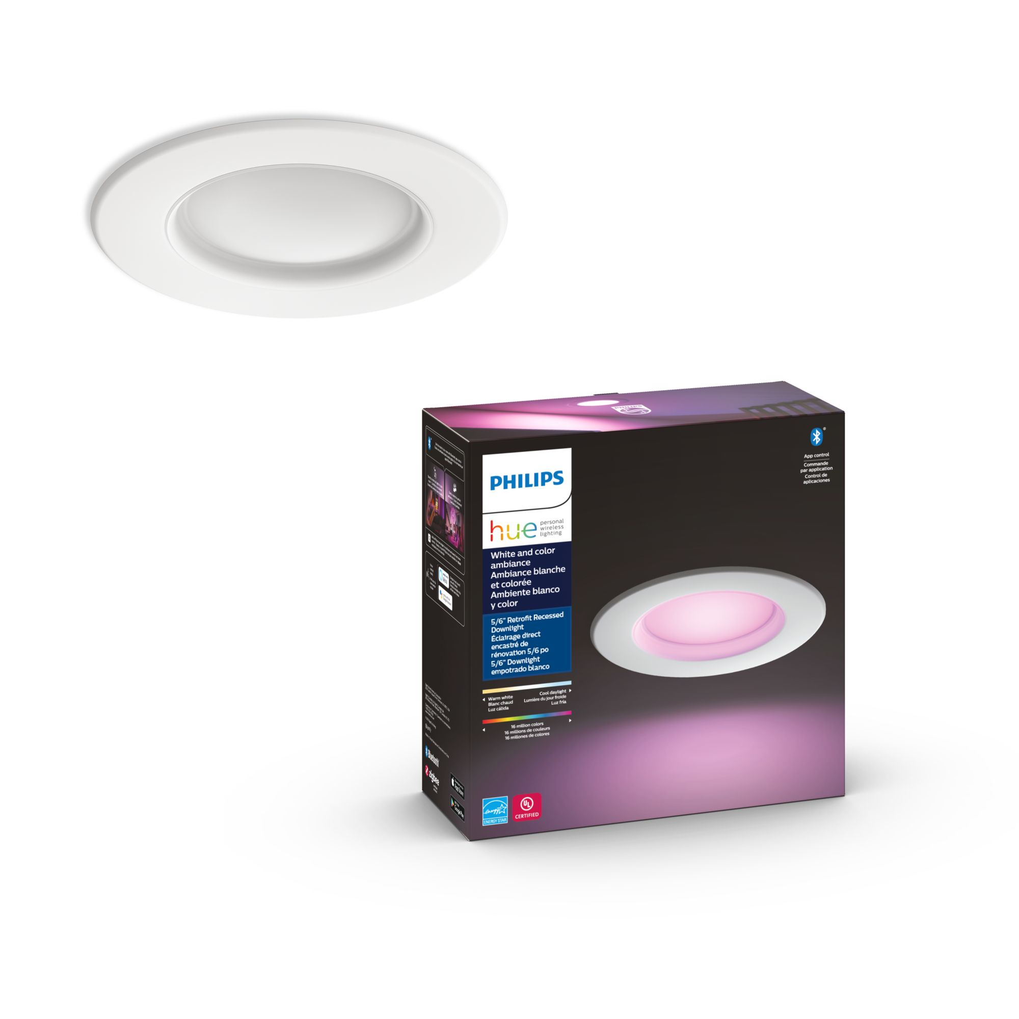 Philips by Signify Philips Hue White and colour ambience 5996611U5 Smart lighting spot Bluetooth/Zigbee – image 6