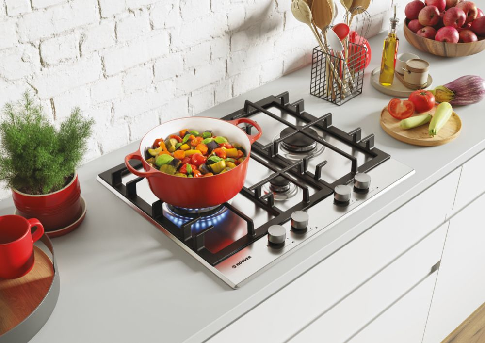 Hoover H-HOB 300 GAS HHG6DDMX Stainless steel Built-in – image 3