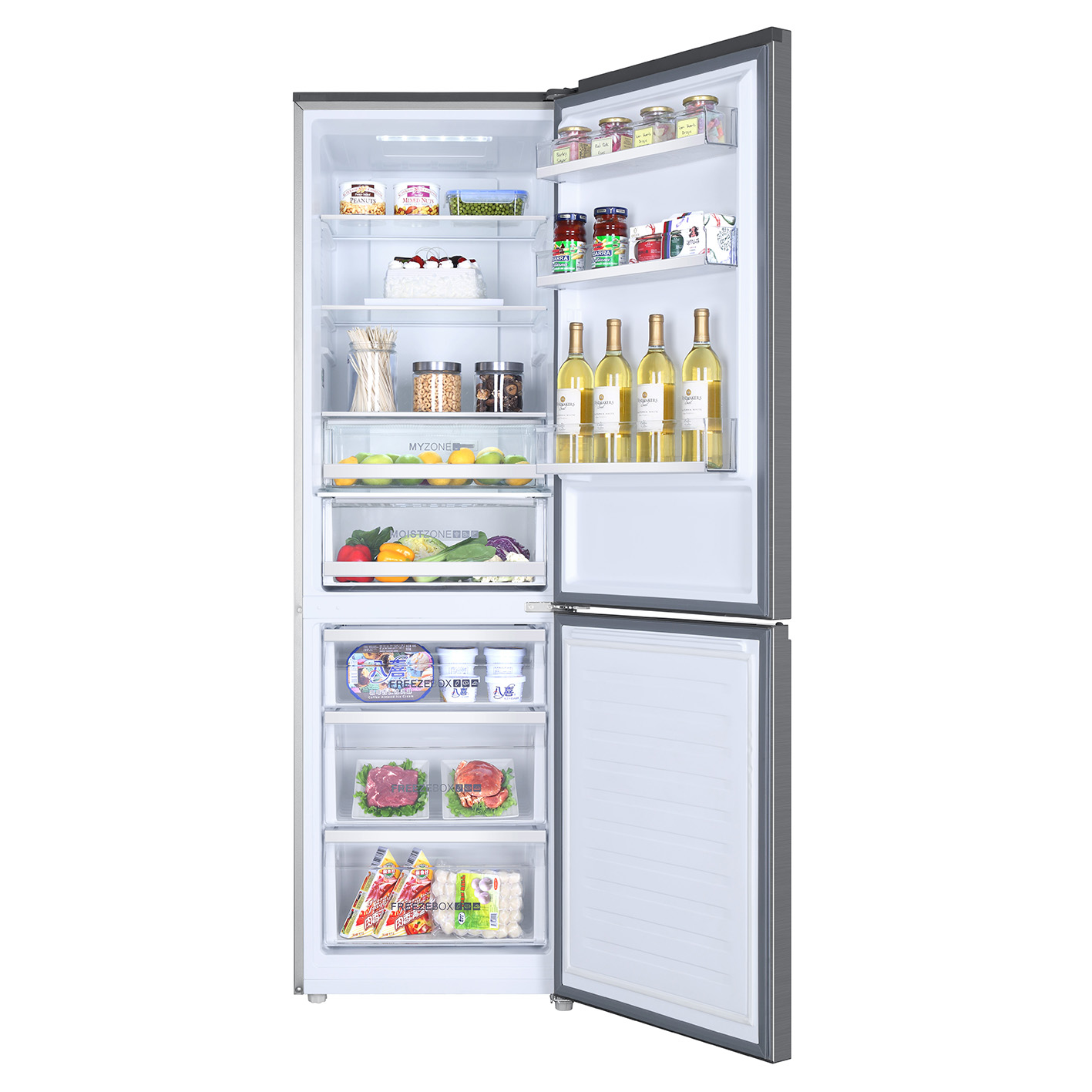 Haier C3FE835CGJE fridge-freezer Freestanding – image 2