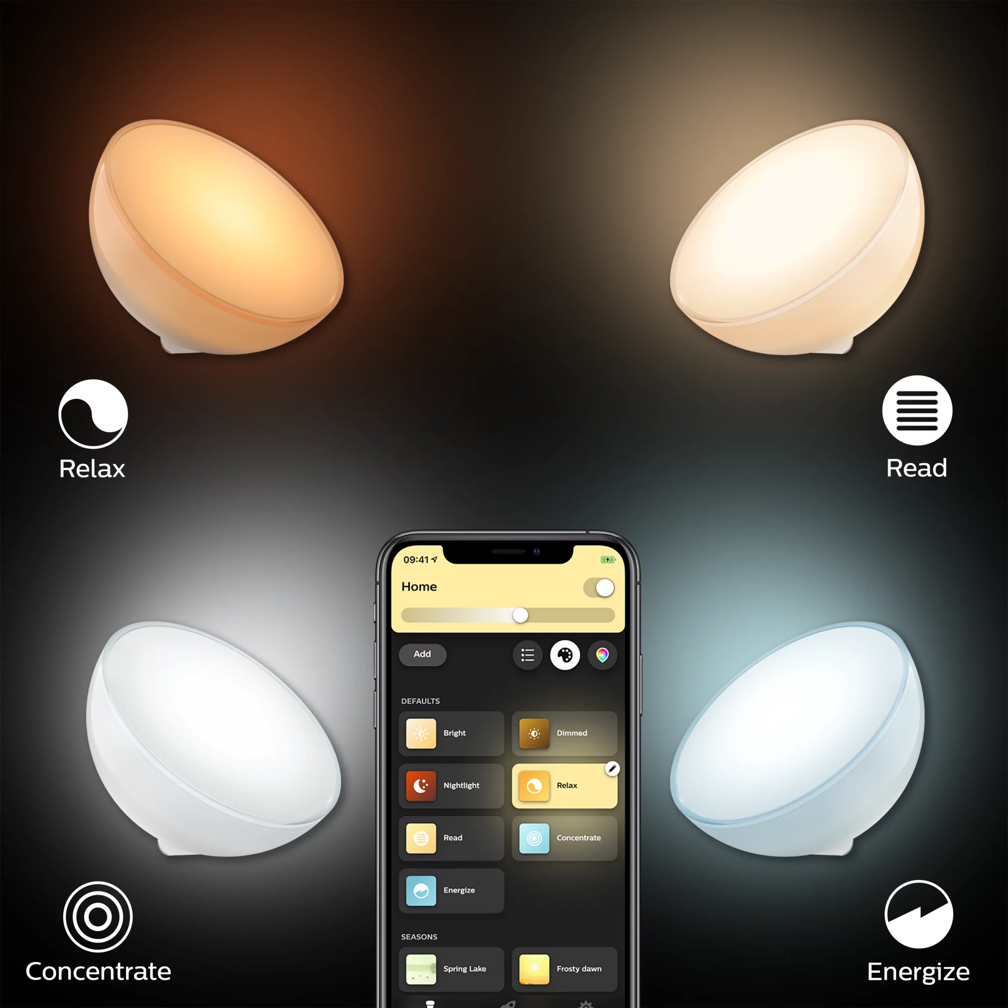 Philips by Signify Philips Hue White and colour ambience 7602031I6 Smart table lamp Bluetooth/Zigbee – image 6