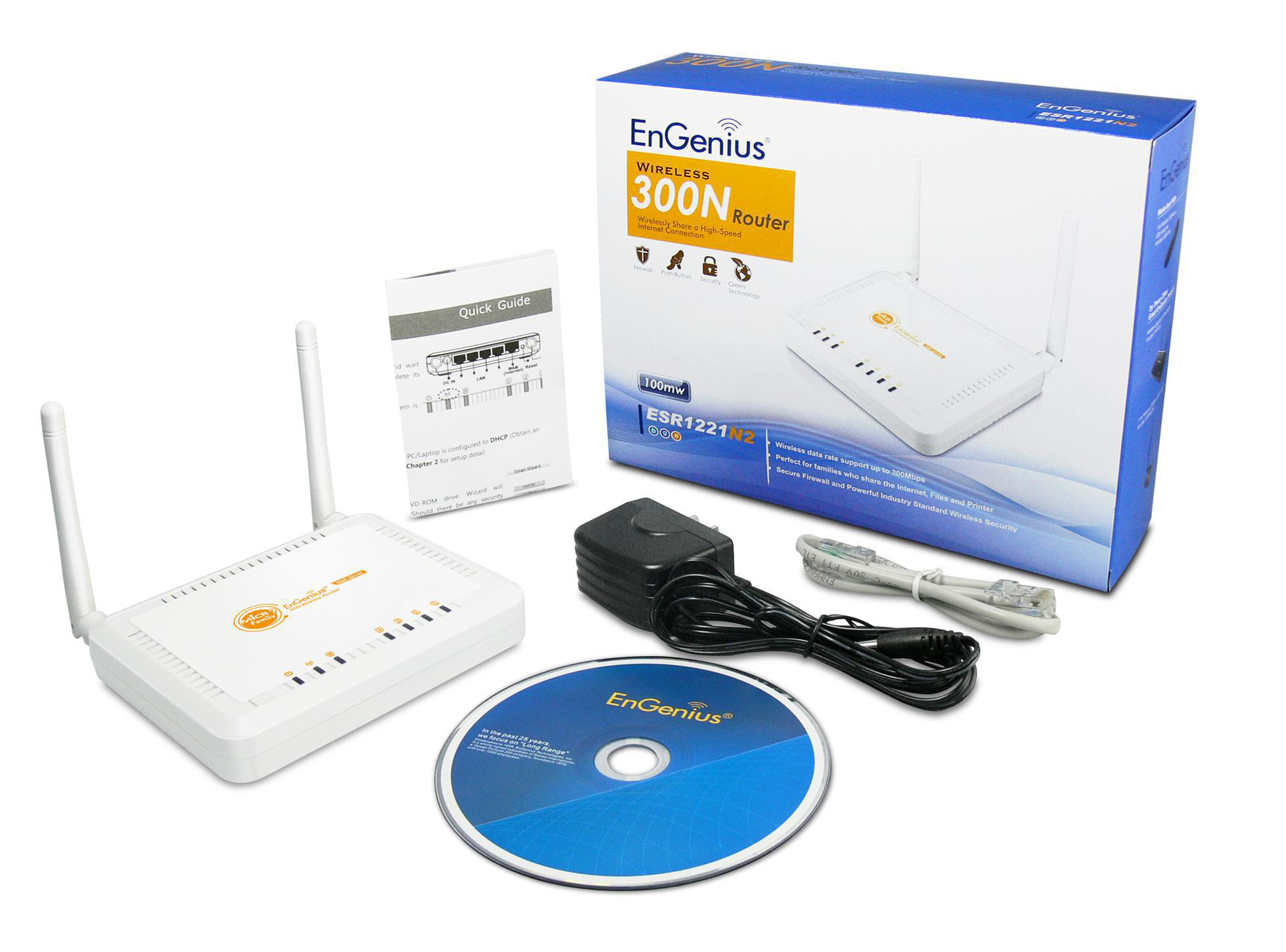 EnGenius ESR1221N2 wireless router Fast Ethernet White – image 2