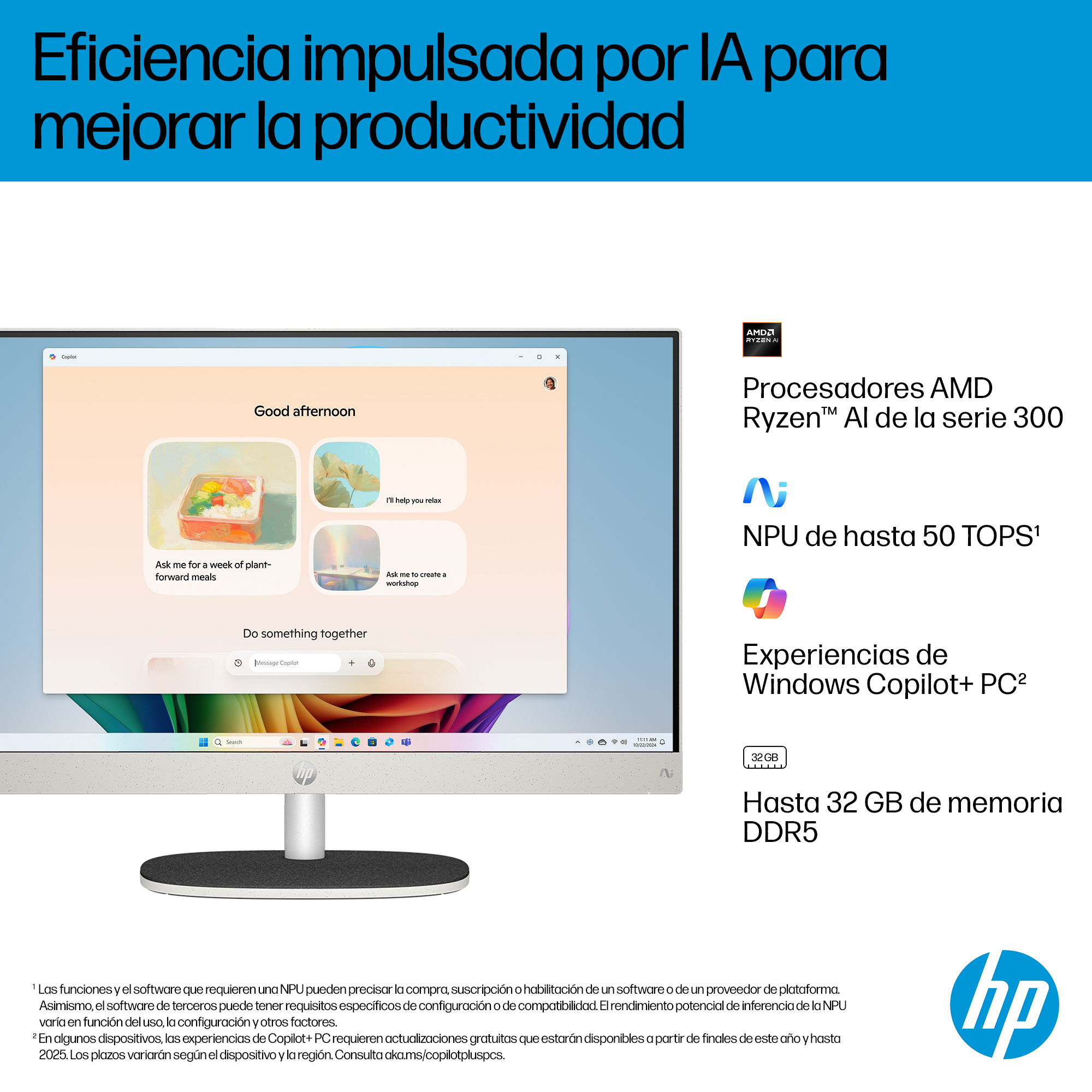 PC All in One HP 24-ct2006ns - imagen 8