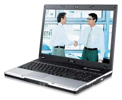 MSI Megabook PR601-008ES laptop Intel® Core™2 Duo P7350