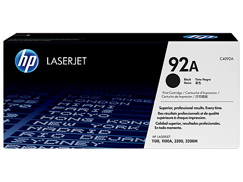 HP 92A toner cartridge 1 pc(s) Original Black