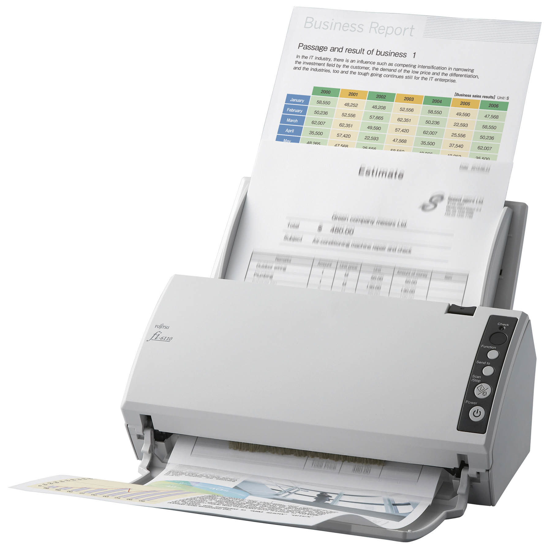 Fujitsu fi-6110 Sheet-fed scanner – image 2