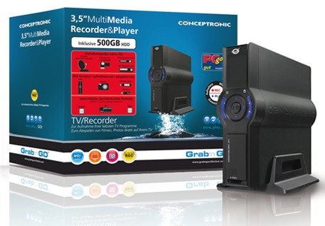 Conceptronic Multi Media Recorder&Player 500GB – image 2
