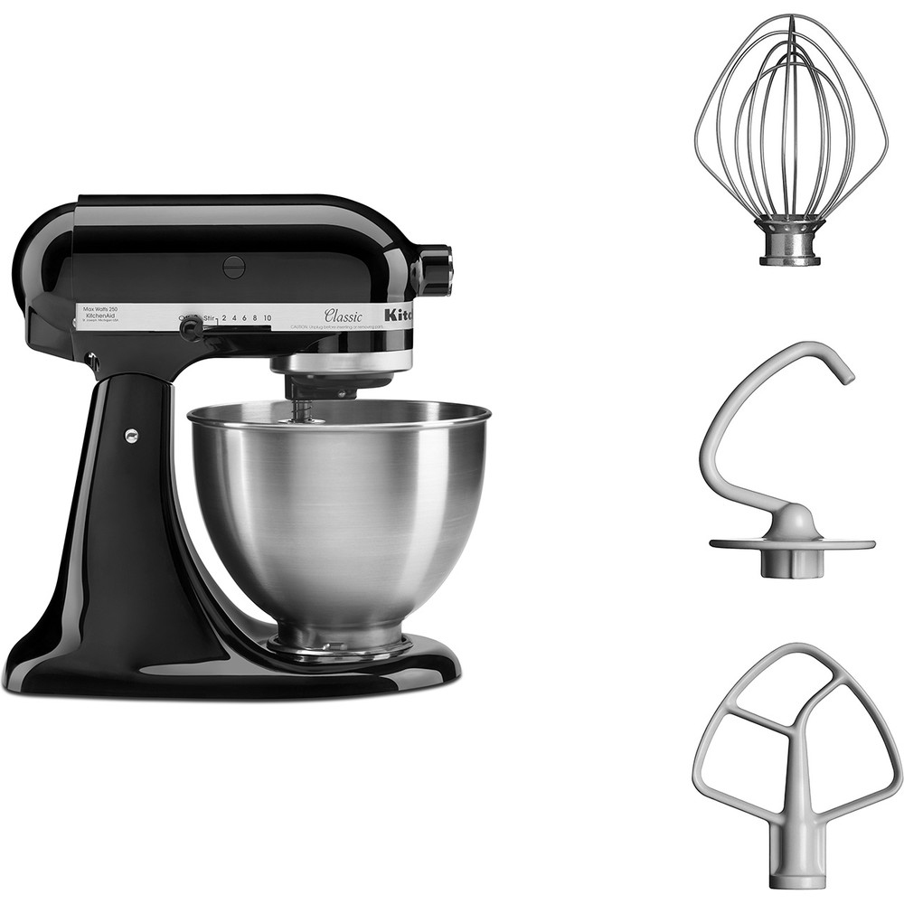KitchenAid 5K45SSBOB mixer Stand mixer Black, Stainless steel – image 2