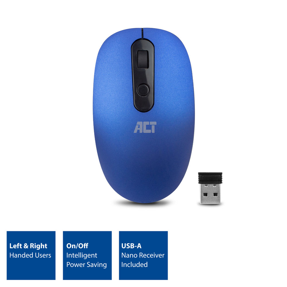 ACT Wireless Mouse 1200 DPI – image 3