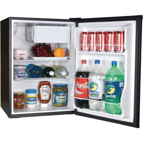 Haier ECR27B combi-fridge Freestanding Black – image 1