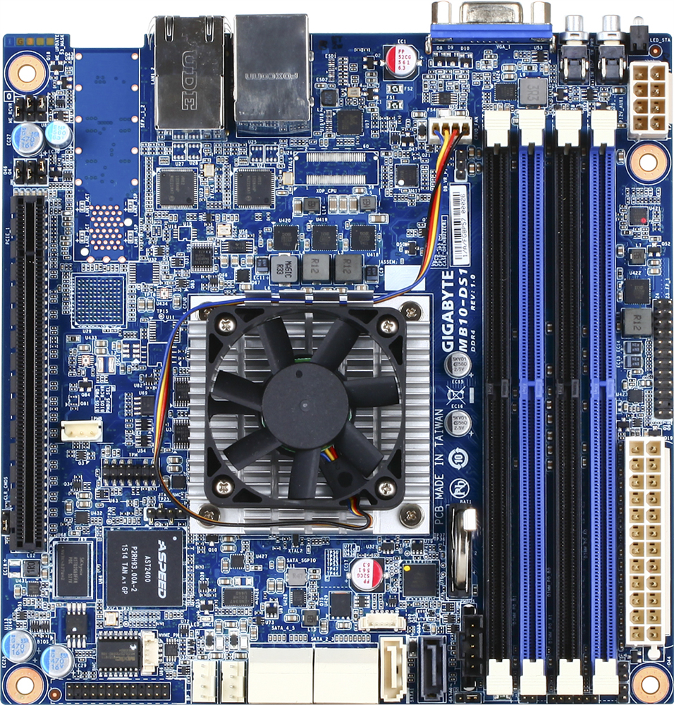 GIGABYTE MB10-DS1 motherboard BGA 1667 Mini-ITX – image 4