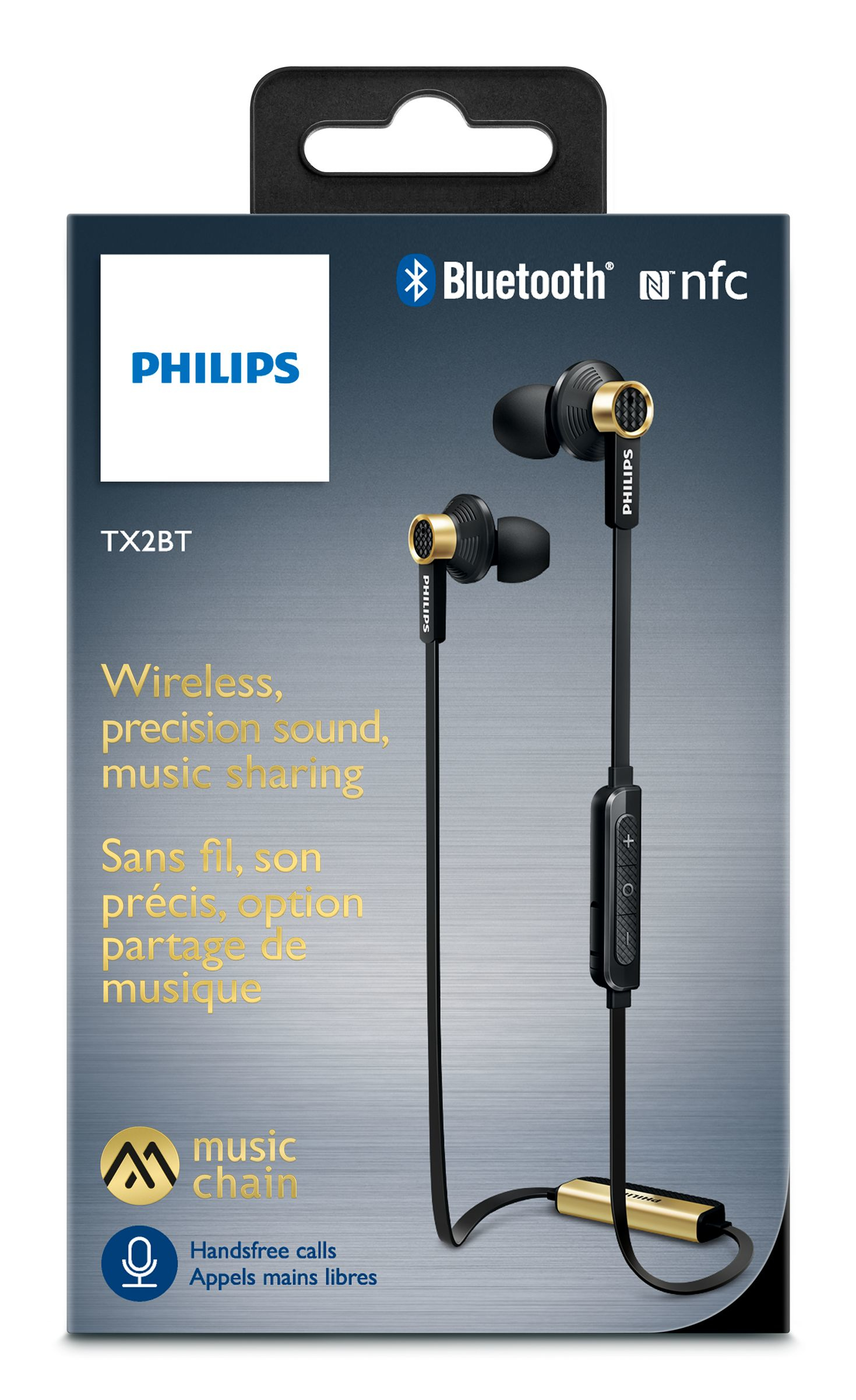 Philips Bluetooth NFC in-ear headphones TX2BTBK/27 – image 2